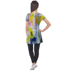 Puff Sleeve Tunic Top 