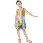 Graffiti Graphic Kids  Sleeveless Dress