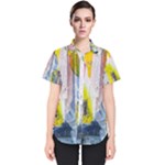 Graffiti Graphic Women s Short Sleeve Shirt