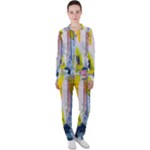 Graffiti Graphic Casual Jacket and Pants Set