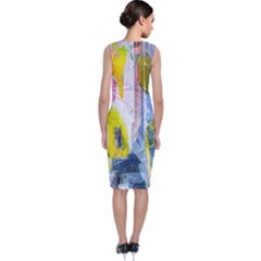 Sleeveless Velvet Midi Dress 