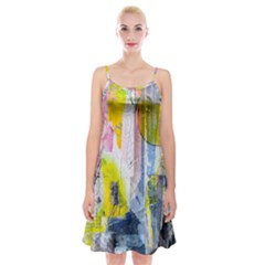Spaghetti Strap Velvet Dress 