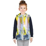 Graffiti Graphic Kids  Hooded Puffer Vest