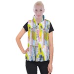 Graffiti Graphic Women s Button Up Vest