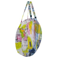 Giant Round Zipper Tote 