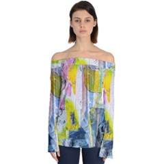 Off Shoulder Long Sleeve Top 