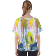 V-Neck Dolman Drape Top 
