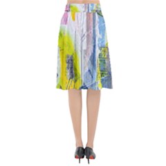 Flared Midi Skirt 