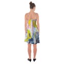 Ruffle Detail Chiffon Dress 