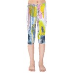 Graffiti Graphic Kids  Capri Leggings 