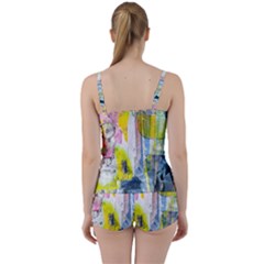 Tie Front Two Piece Tankini 