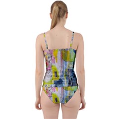 Cut Out Top Tankini Set 