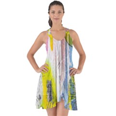 Show Some Back Chiffon Dress 