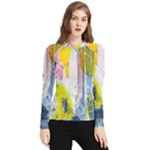 Graffiti Graphic Women s Long Sleeve Rash Guard