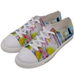 Graffiti Graphic Women s Low Top Canvas Sneakers