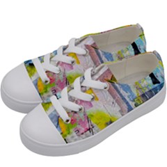 Kids  Low Top Canvas Sneakers 