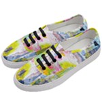 Graffiti Graphic Women s Classic Low Top Sneakers