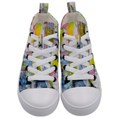 Kids  Mid-Top Canvas Sneakers 