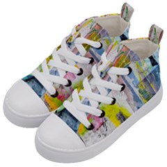 Kids  Mid-Top Canvas Sneakers 