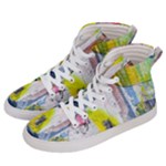 Graffiti Graphic Men s Hi-Top Skate Sneakers