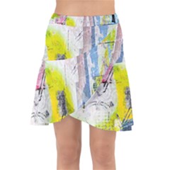 Wrap Front Skirt 