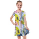 Graffiti Graphic Kids  Cross Web Dress