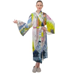 Maxi Velvet Kimono 