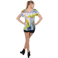 Ruffle Collar Chiffon Blouse 