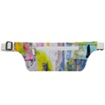 Graffiti Graphic Active Waist Bag