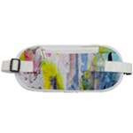 Graffiti Graphic Rounded Waist Pouch