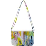 Graffiti Graphic Double Gusset Crossbody Bag