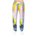 Graffiti Graphic Women velvet Drawstring Pants