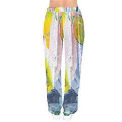 Women Velvet Drawstring Pants 