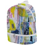 Graffiti Graphic Zip Bottom Backpack