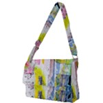 Graffiti Graphic Full Print Messenger Bag (L)