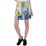 Graffiti Graphic Tennis Skirt