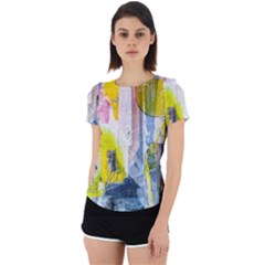 Back Cut Out Sport T-Shirt 