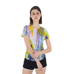 Back Cut Out Sport T-Shirt 