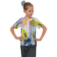 Kids  Mesh Piece T-Shirt 