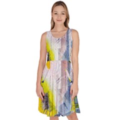 Knee Length Skater Dress With Pockets 