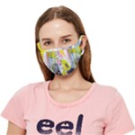 Graffiti Graphic Crease Cloth Face Mask (Adult)