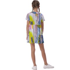 Kids  Asymmetric Collar Dress 