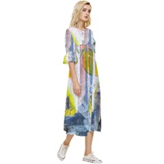 Double Cuff Midi Dress 