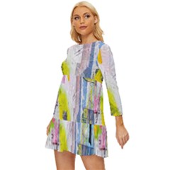 Long Sleeve Babydoll Dress 