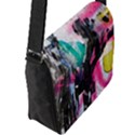 Flap Closure Messenger Bag (L) 