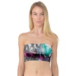 Graffiti Grunge Bandeau Top