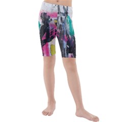 Kids  Mid Length Swim Shorts 