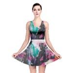 Graffiti Grunge Reversible Skater Dress