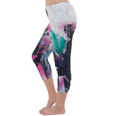 Capri Winter Leggings Back Capri Winter Leggings Back
