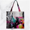 Zipper Grocery Tote Bag 